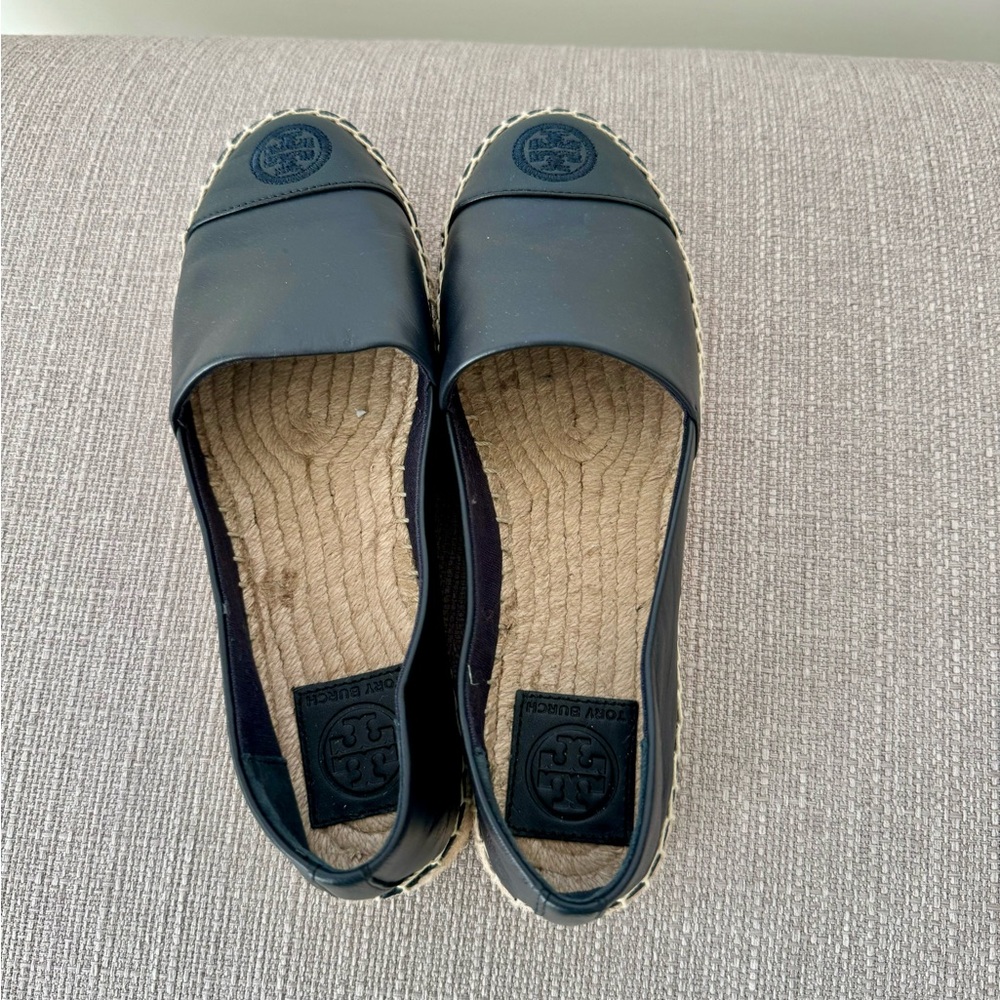 Tory Burch Women's Cap Toe Espadrille Flats